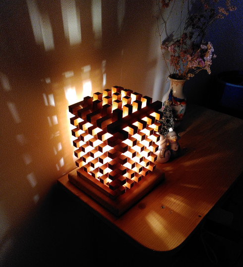 A small matchstick light.