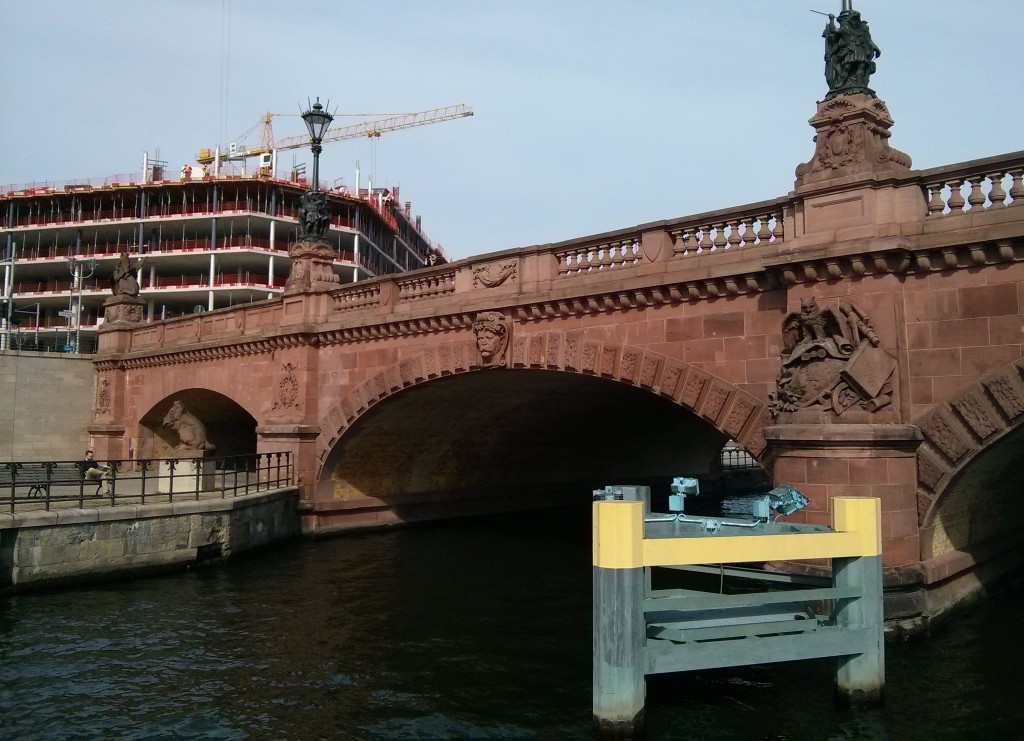 The Moltke bridge in Berlin.